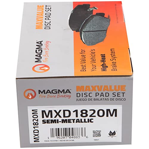 MAGMA MaxValue Semi-Metallic Brake Pads MXD1820M