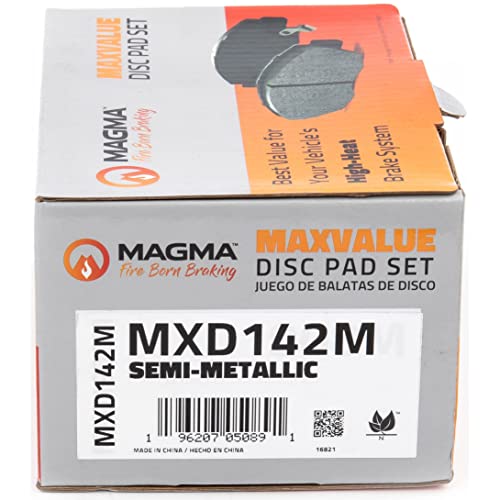 MAGMA MaxValue Semi-Metallic Brake Pads MXD142M