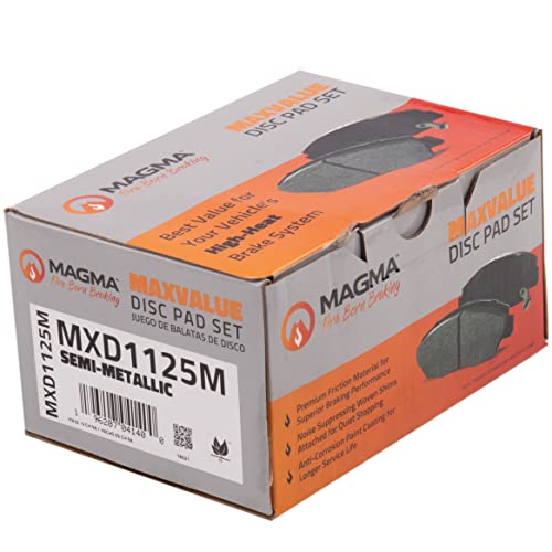 MAGMA MaxValue Semi-Metallic Brake Pads MXD1125M