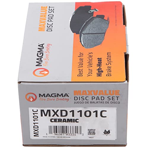 MAGMA MaxValue MXD1101C Ceramic Brake Pads, Rear