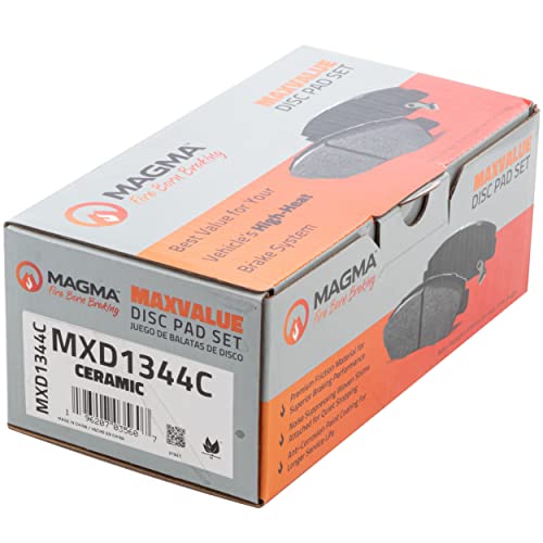 MAGMA MaxValue MXD1344C Ceramic Brake Pads, Front