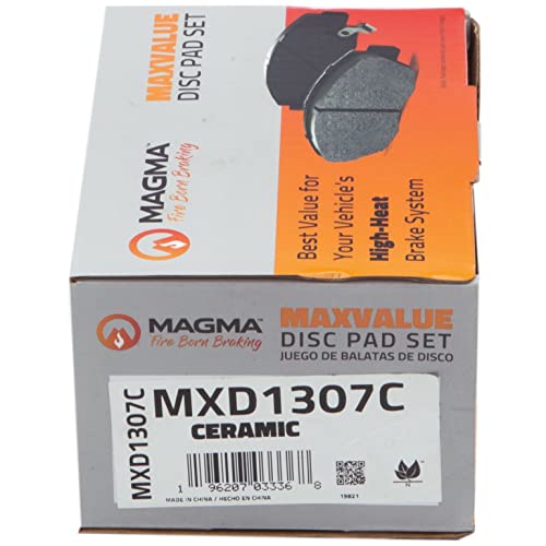 MAGMA MaxValue MXD1307C Ceramic Brake Pads, Rear
