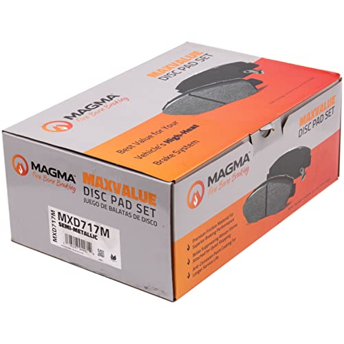 MAGMA MaxValue MXD717M Semi-Metallic Brake Pads