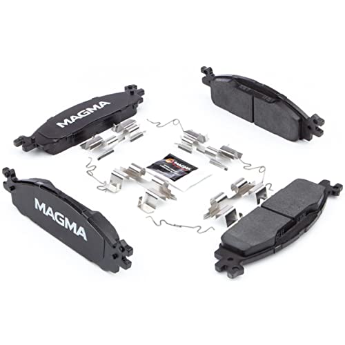 MAGMA Premium PMD1508C Ceramic Brake Pads, Front