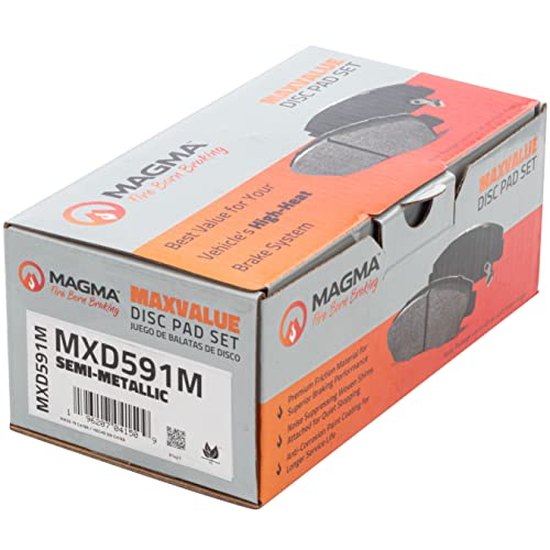 MAGMA MaxValue Semi-Metallic Brake Pads MXD591M