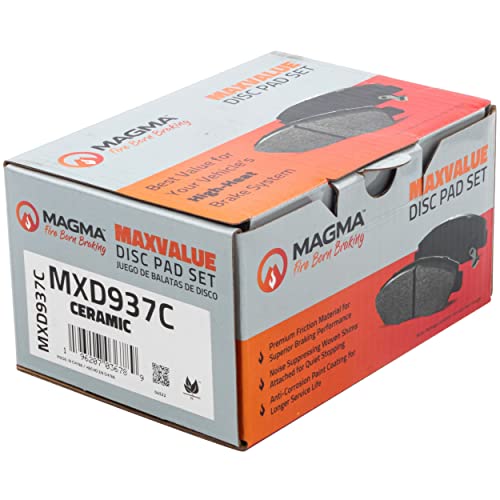 MAGMA MaxValue MXD937C Ceramic Brake Pads, Front