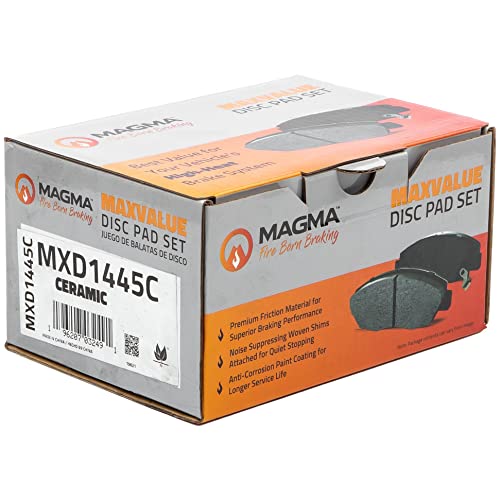 MAGMA MaxValue MXD1445C Ceramic Brake Pads, Rear