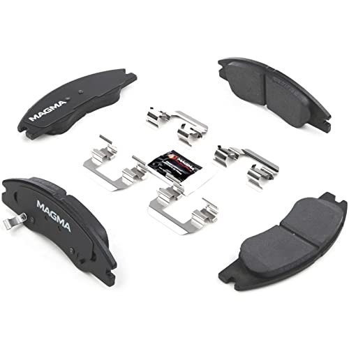 MAGMA Premium PMD1074C Ceramic Brake Pads, Front