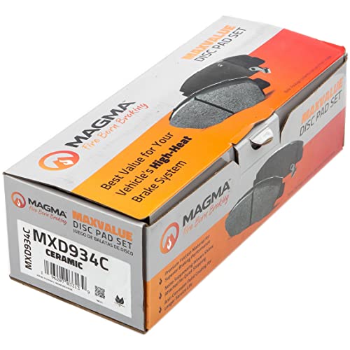 MAGMA MaxValue MXD934C Ceramic Brake Pads, Front