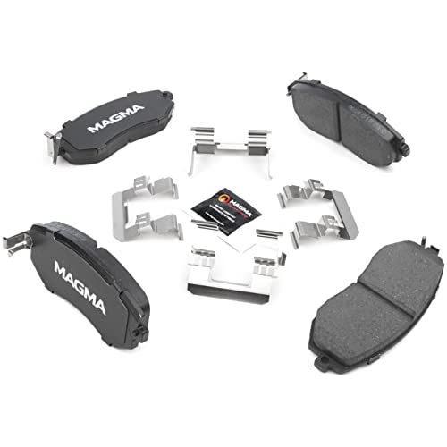 MAGMA Premium PMD1539C Ceramic Brake Pads, Front