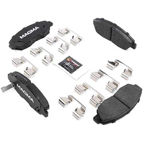 MAGMA Premium PMD764AC Ceramic Brake Pads, Front