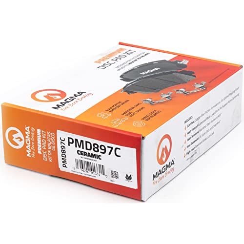 MAGMA Premium Ceramic Brake Pads PMD897C