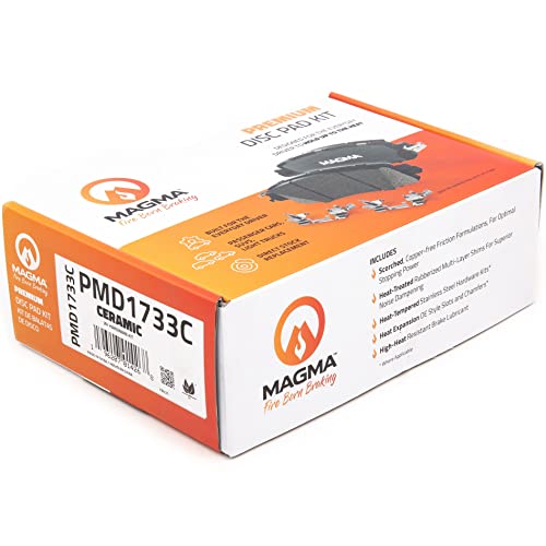 MAGMA Premium Ceramic Brake Pads PMD1733C