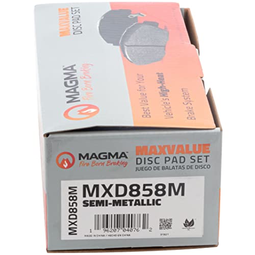 MAGMA MaxValue Semi-Metallic Brake Pads MXD858M