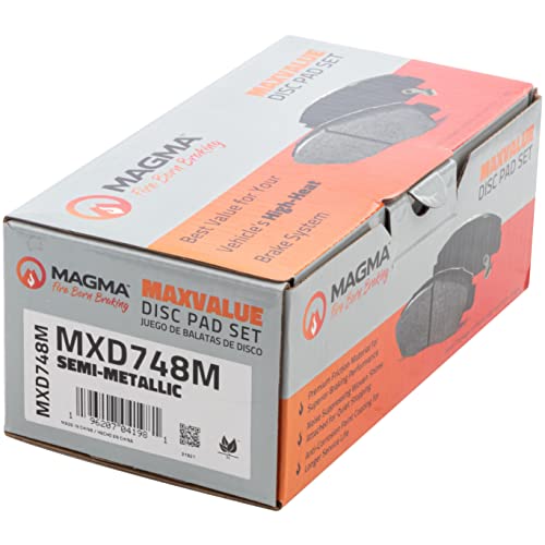 MAGMA MaxValue Semi-Metallic Brake Pads MXD748M