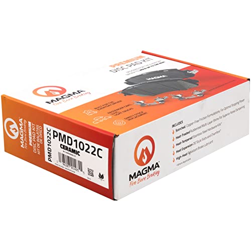 MAGMA Premium Ceramic Brake Pads PMD1022C