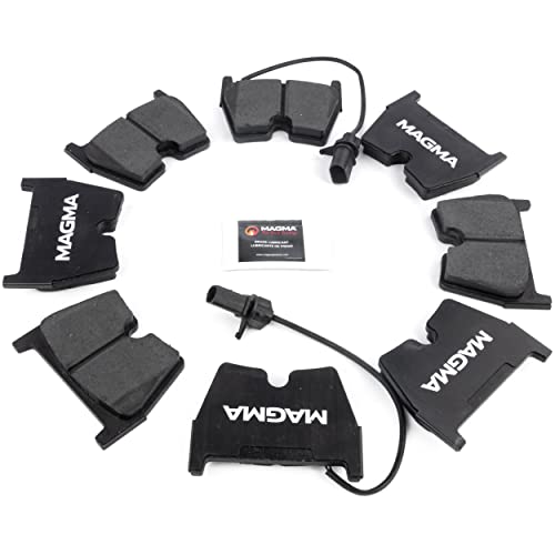 MAGMA Premium PMD1029C Ceramic Brake Pads, Front