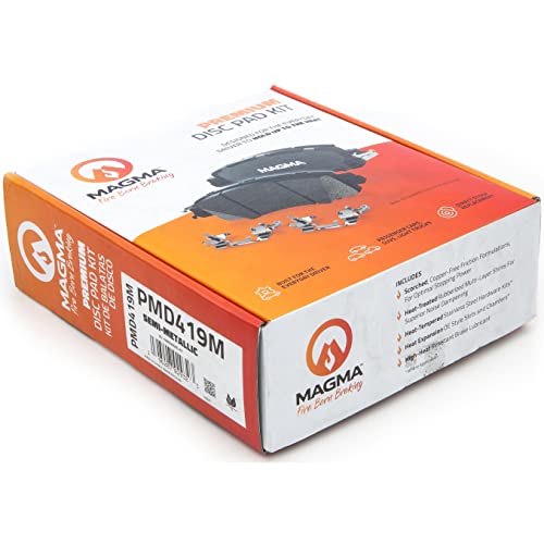 MAGMA Premium Semi-Metallic Brake Pads PMD419M