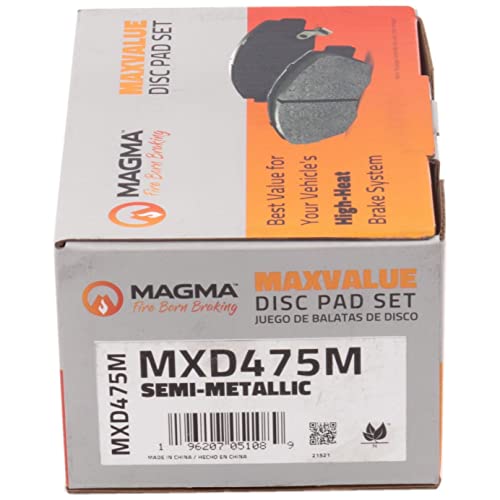 MAGMA MaxValue Semi-Metallic Brake Pads MXD475M