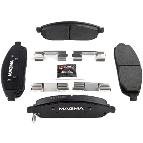 MAGMA Premium PMD1080C Ceramic Brake Pads, Front