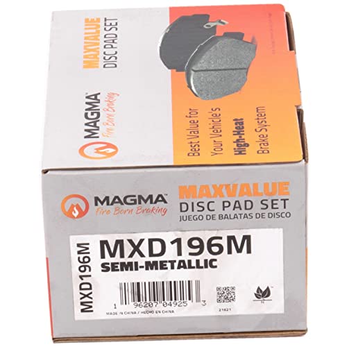 MAGMA MaxValue Semi-Metallic Brake Pads MXD196M