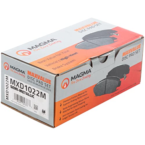 MAGMA MaxValue Semi-Metallic Brake Pads MXD1022M