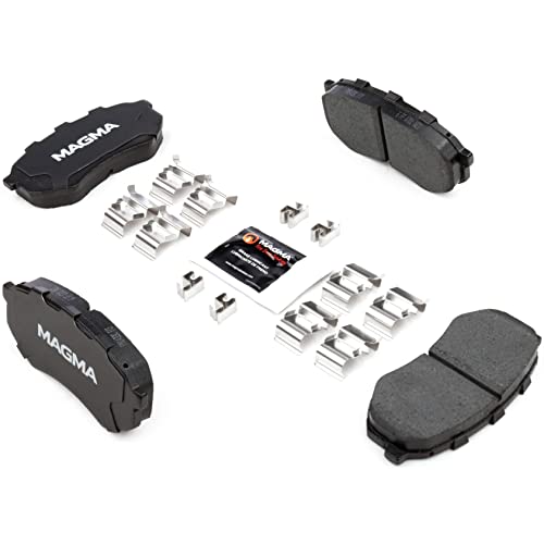 MAGMA Premium PMD433C Ceramic Brake Pads, Front