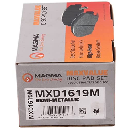 MAGMA MaxValue Semi-Metallic Brake Pads MXD1619M