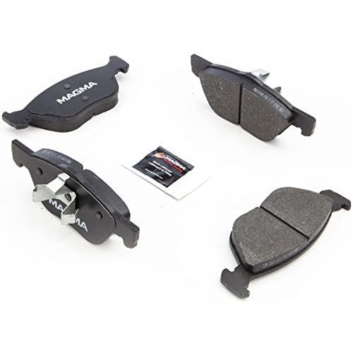 MAGMA Premium PMD1970M Semi-Metallic Brake Pads, Front