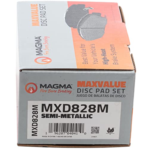 MAGMA MaxValue Semi-Metallic Brake Pads MXD828M