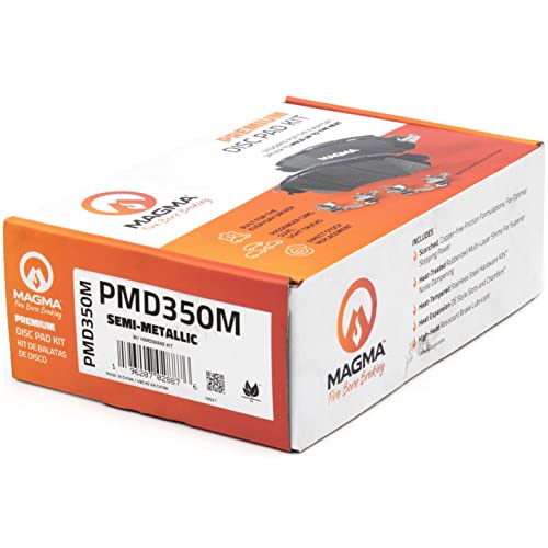 MAGMA Premium Semi-Metallic Brake Pads PMD350M