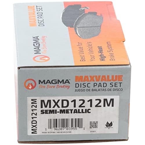 MAGMA MaxValue Semi-Metallic Brake Pads MXD1212M