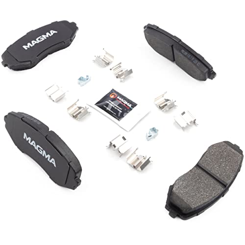 MAGMA Premium PMD1188M Semi-Metallic Brake Pads, Front