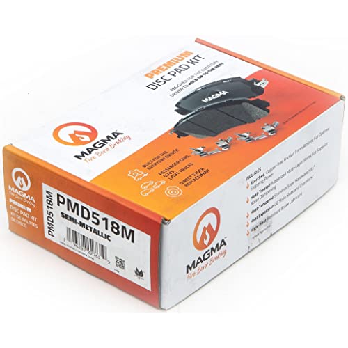 MAGMA Premium Semi-Metallic Brake Pads PMD518M