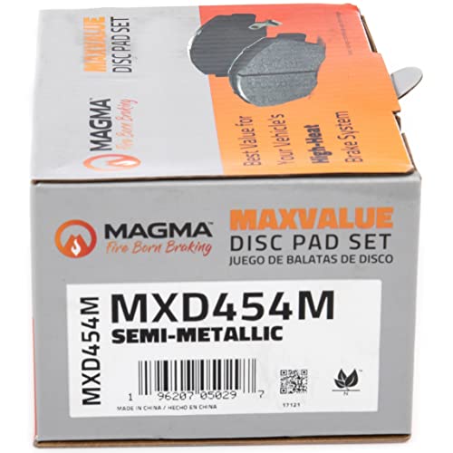 MAGMA MaxValue Semi-Metallic Brake Pads MXD454M