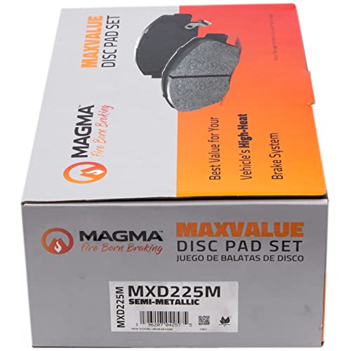 MAGMA MaxValue MXD225M Semi-Metallic Brake Pads