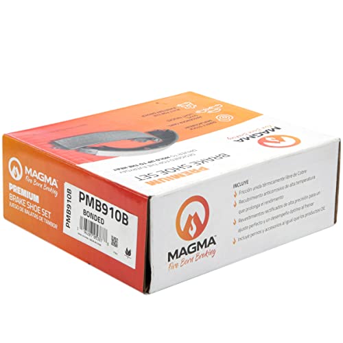 MAGMA Premium PMB910B Bonded Shoes, Rear