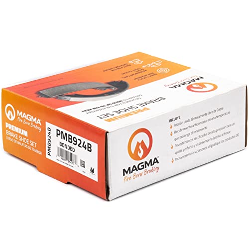 MAGMA Premium PMB924B Bonded Shoes, Rear