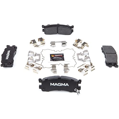 MAGMA Premium PMD553C Ceramic Brake Pads, Rear