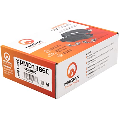 MAGMA Premium Ceramic Brake Pads PMD1386C