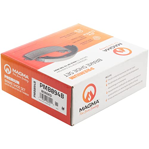 MAGMA Premium PMB894B Parking Brake Shoe, Rear