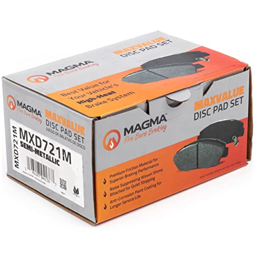 MAGMA MaxValue Semi-Metallic Brake Pads MXD721M
