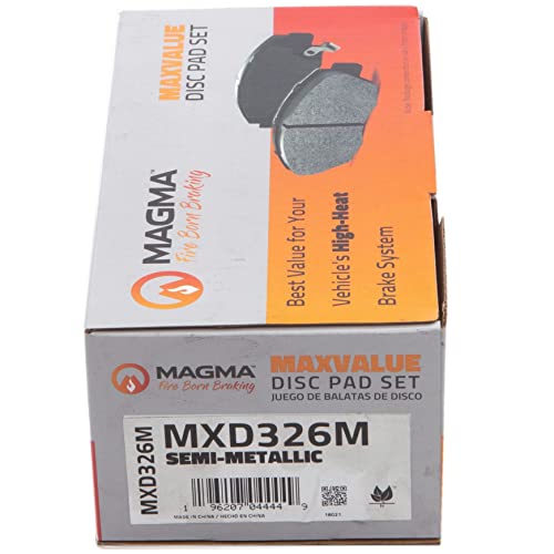 MAGMA MaxValue Semi-Metallic Brake Pads MXD326M
