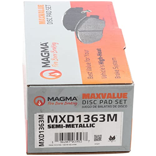 MAGMA MaxValue Semi-Metallic Brake Pads MXD1363M