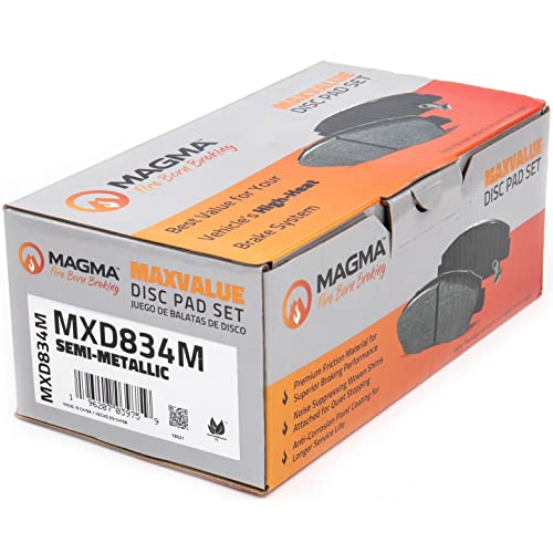 MAGMA MaxValue Semi-Metallic Brake Pads MXD834M