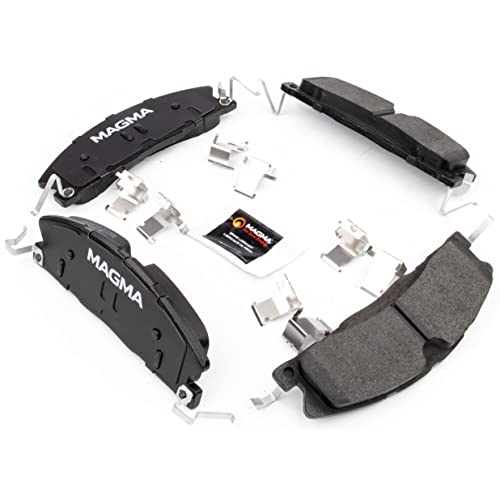 MAGMA Premium PMD1611C Ceramic Brake Pads, Front