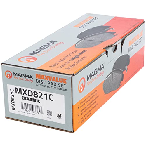 MAGMA MaxValue MXD821C Ceramic Brake Pads, Front