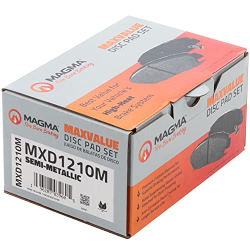 MAGMA MaxValue Semi-Metallic Brake Pads MXD1210M