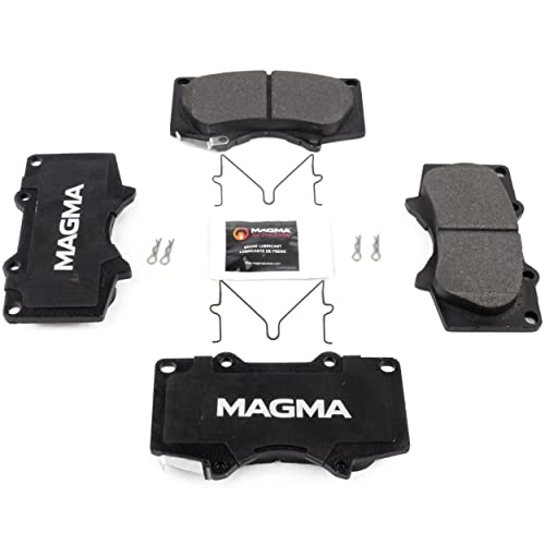 MAGMA Premium PMD976M Semi-Metallic Brake Pads, Front