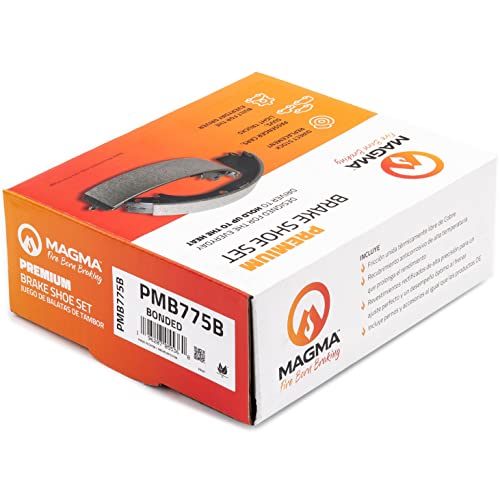 MAGMA Premium PMB775B Bonded Shoes, Rear